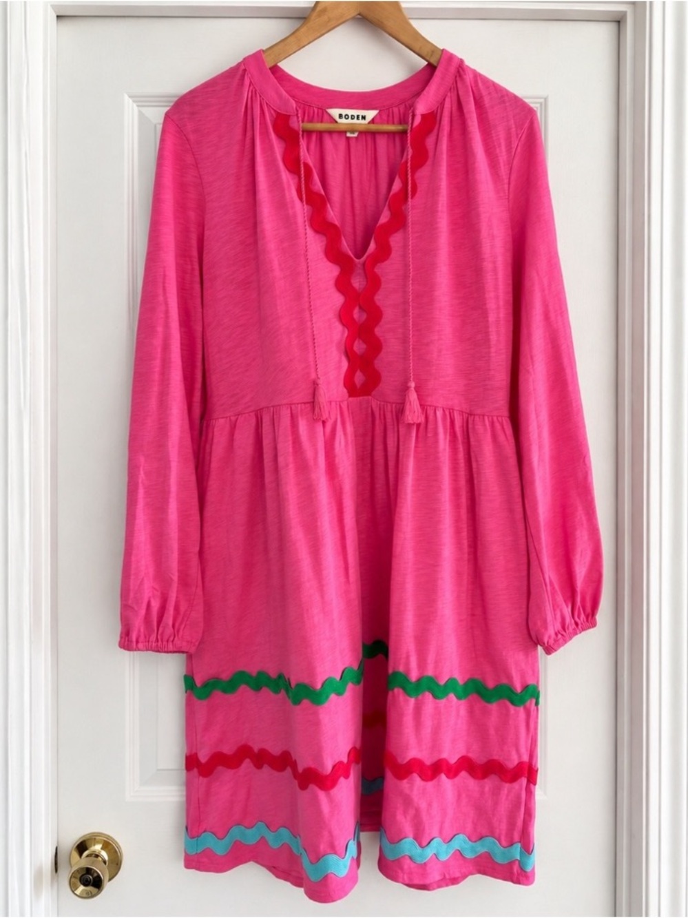 Boden Corinna Ric Rac Dress - Picture 10 of 12